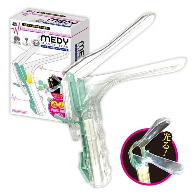 A-ONE - Medy NO.15 帶燈鴨嘴擴陰器