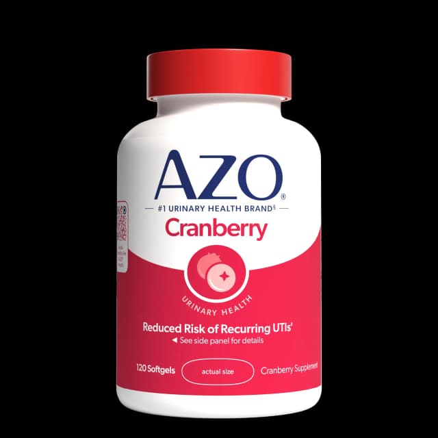 AZO 蔓越莓軟膠囊（120 粒）