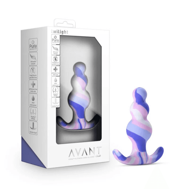 Blush Novelties - Avant: Twilight 柔軟矽膠後庭塞