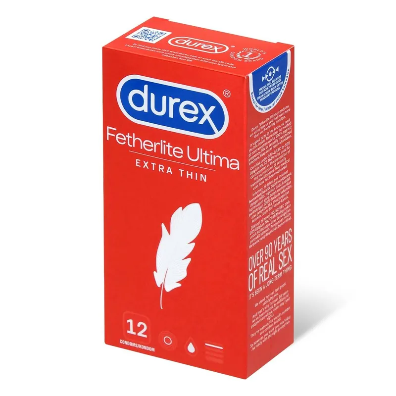 杜蕾斯 Fetherlite Ultima 12 片裝 乳膠安全套