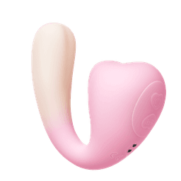 EROCOME - Elephant 長象鼻 雙頭可加熱震動旋轉按摩器 - 粉色