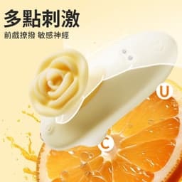 EROCOME - ROSE KISSING 玫瑰接吻 陰蒂吸啜器 - 黃色