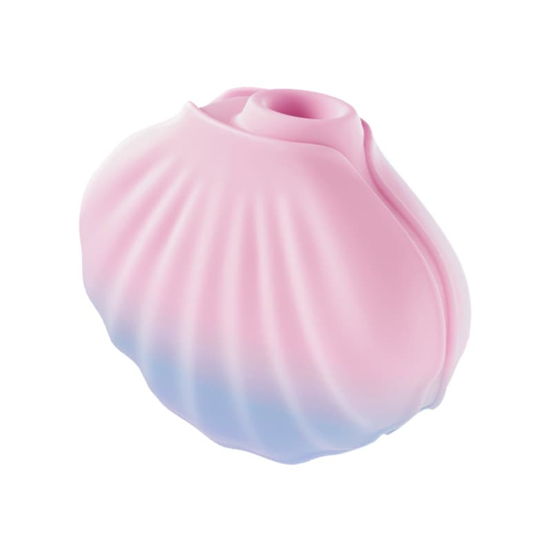 EROCOME - SHELL 貝殼 吸啜震動器 - 粉藍色