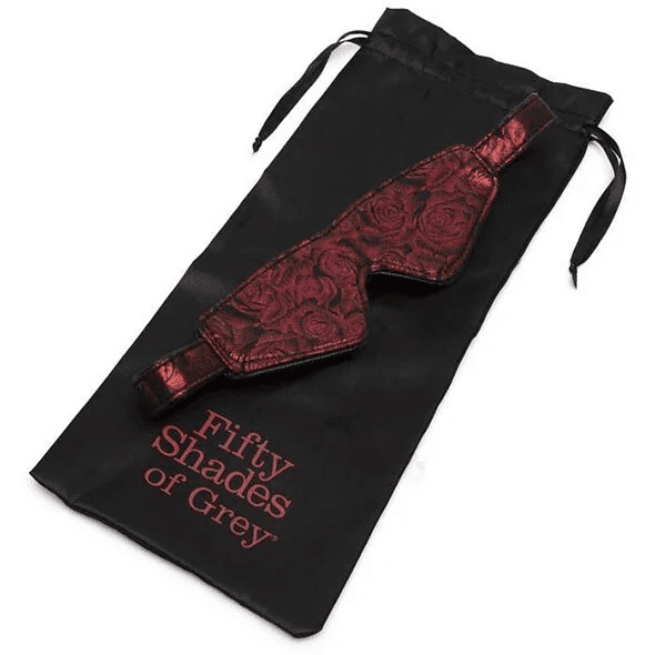 Fifty Shades of Grey 甜蜜蜜紅色暗花紋蒙眼罩