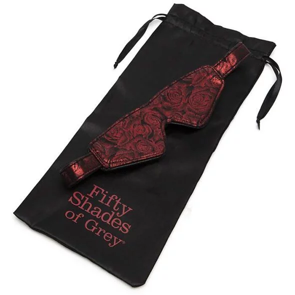 Fifty Shades of Grey 甜蜜蜜紅色暗花紋蒙眼罩