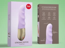 [德國製版] Fun Factory - Stronic Petite 迷你脈衝抽動式震動棒(淡紫色/海藍色)