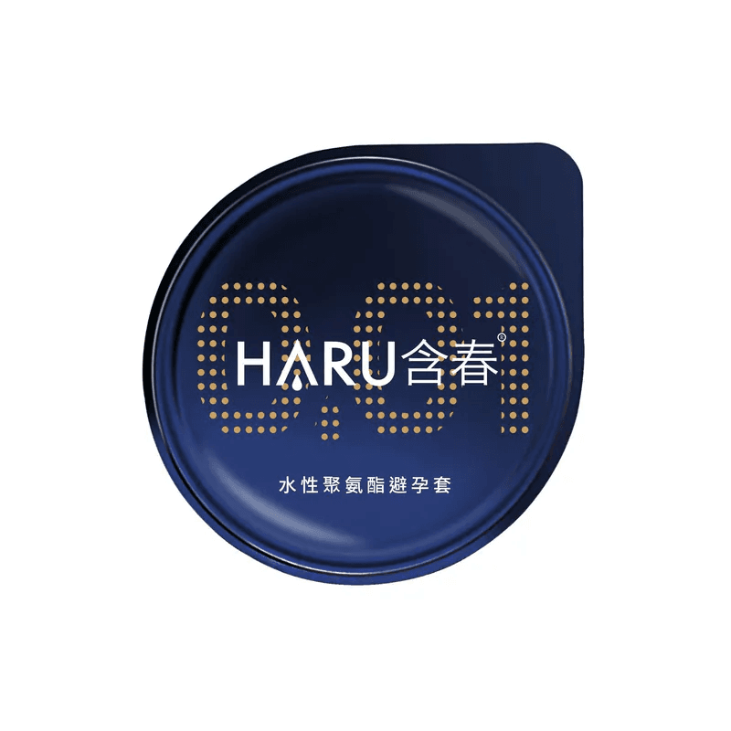 HARU: 0.01激薄裸感 PU安全套 3片裝