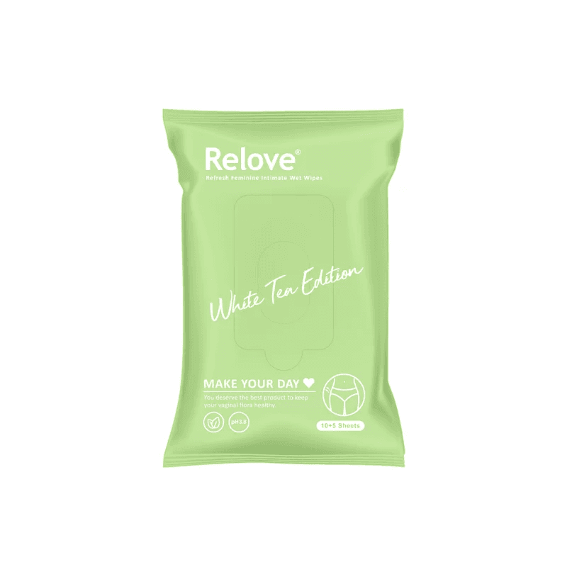 [新包裝]Relove 30秒私密肌弱酸清潔濕紙巾