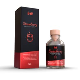 intt - 暖感可食用果味按摩油 草莓味 30ml
