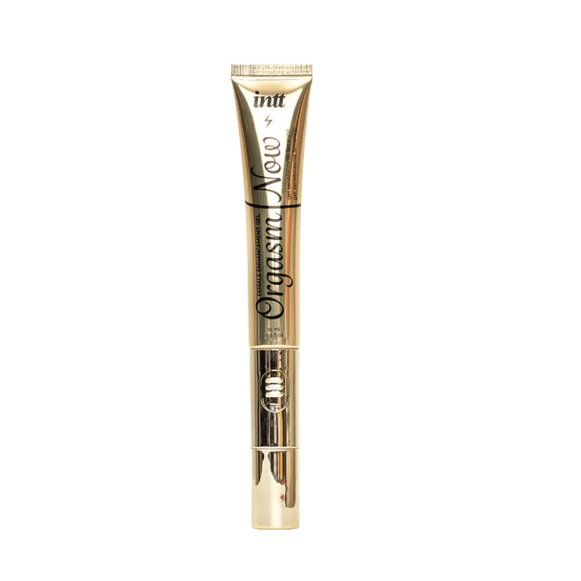 INTT - ORGASM NOW 2合1迷你震動器+液體震動高潮Gel - 15ml