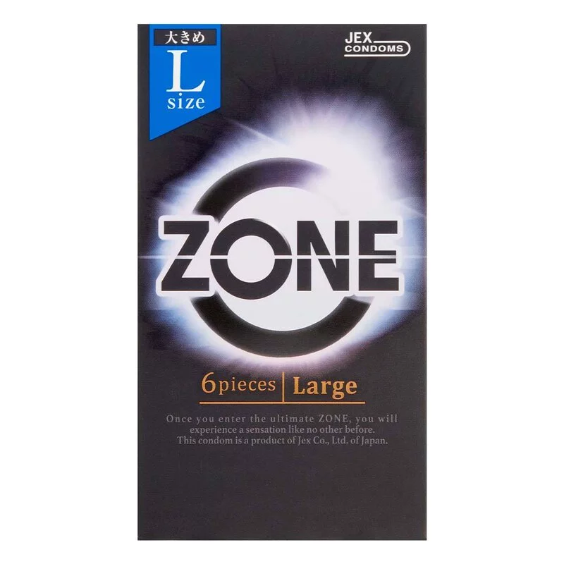 JEX ZONE 地帶 大碼 6 片裝 乳膠安全套