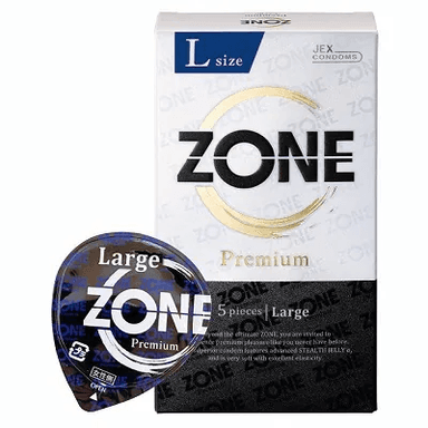JEX ZONE Premium 大碼 5 片裝 乳膠安全套