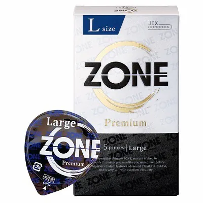 JEX ZONE Premium 大碼 5 片裝 乳膠安全套