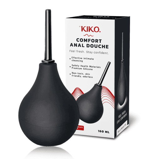 KIKO 舒適後庭沖洗器 - 黑色