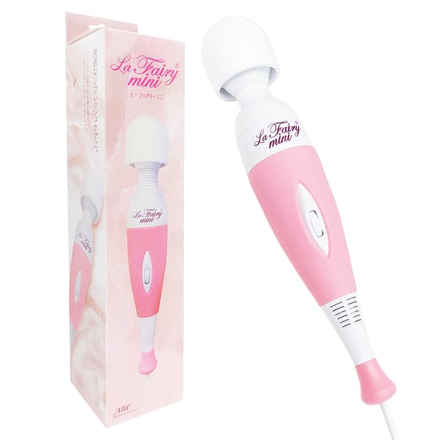 Fairy - La Fairy Mini 插電式有線AV按摩棒 粉紅色