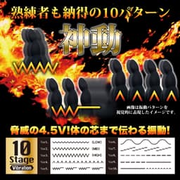 Love Factor - BACK FIRE NOVA QUAD 後庭震動器 黑色