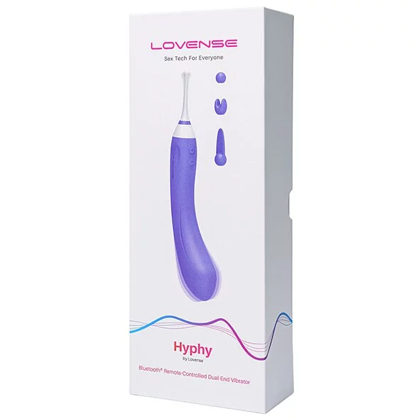 LOVENSE Hyphy 遠端智能高頻雙頭點潮筆按摩棒