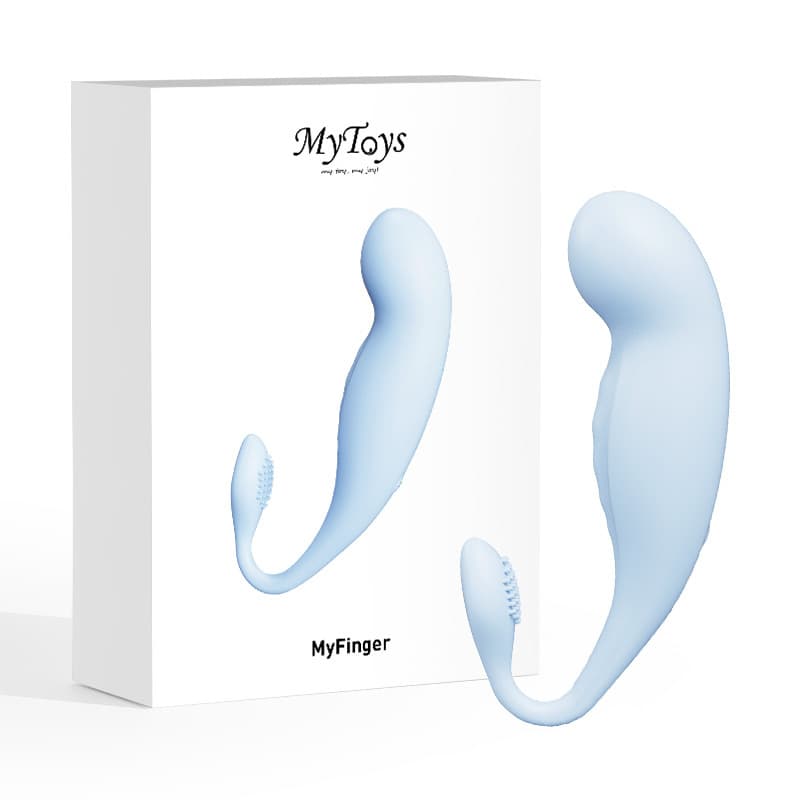 MyToys MyFinger 遙控G點陰蒂震動器(指摳式) 藍色