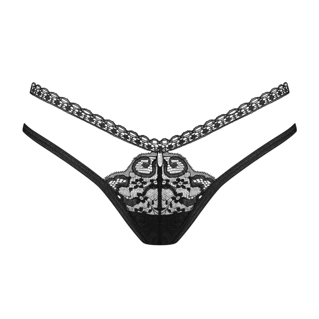 Obsessive - Blomentis thong 蕾絲蝴蝶結性感內褲- XS/S/M/L/XL/XXL