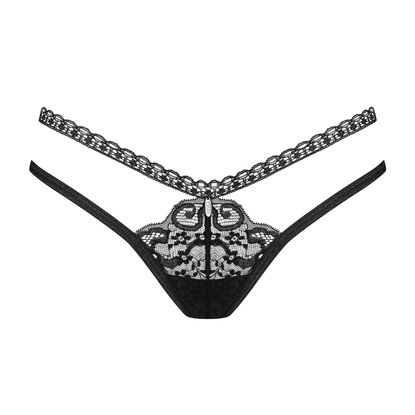 Obsessive - Blomentis thong 蕾絲蝴蝶結性感內褲- XS/S/M/L/XL/XXL