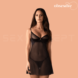 Obsessive - Stelisa 薄紗透視托胸情趣內衣 - S/M/L/XL/XXL/XXXL
