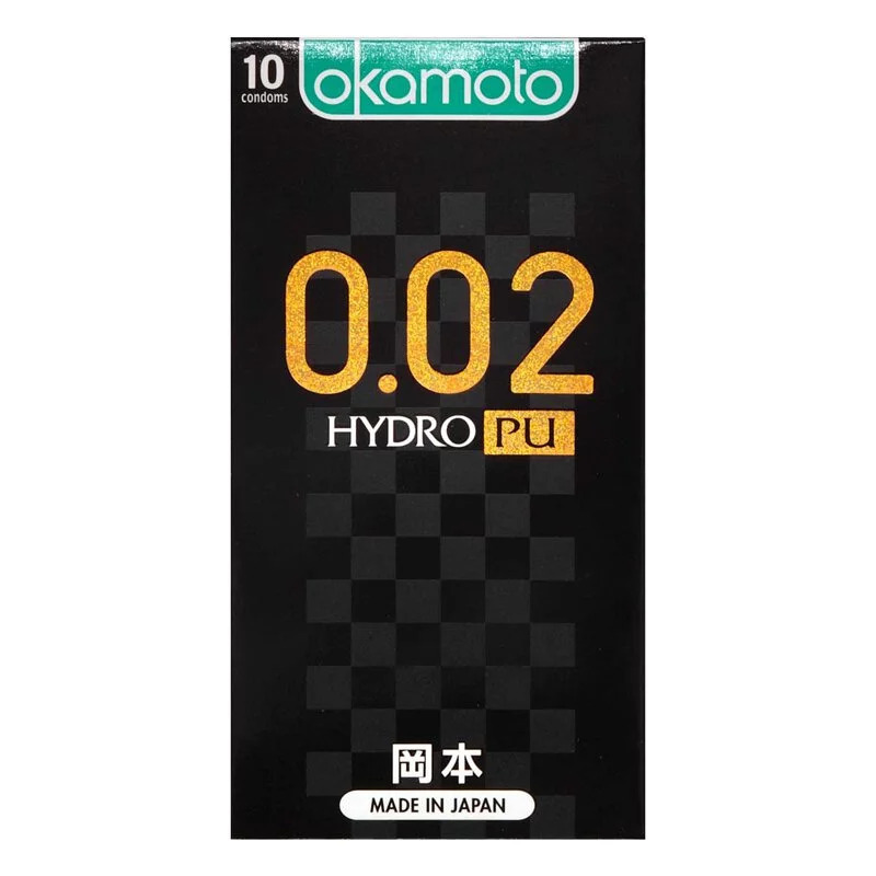 岡本 0.02 水性聚氨酯 10 片裝 PU 安全套