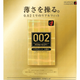 岡本 0.02 完全貼身 (日本版) 6 片裝 PU 安全套