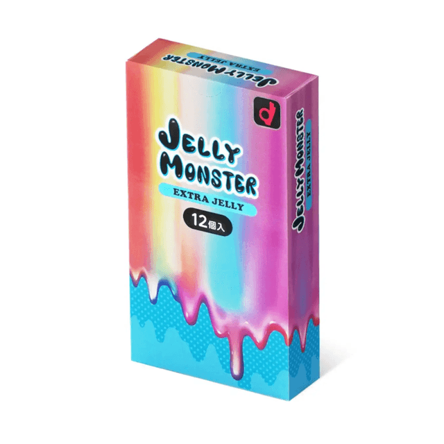 岡本 Jelly Monster 加潤 (日本版) 12 片 乳膠安全套