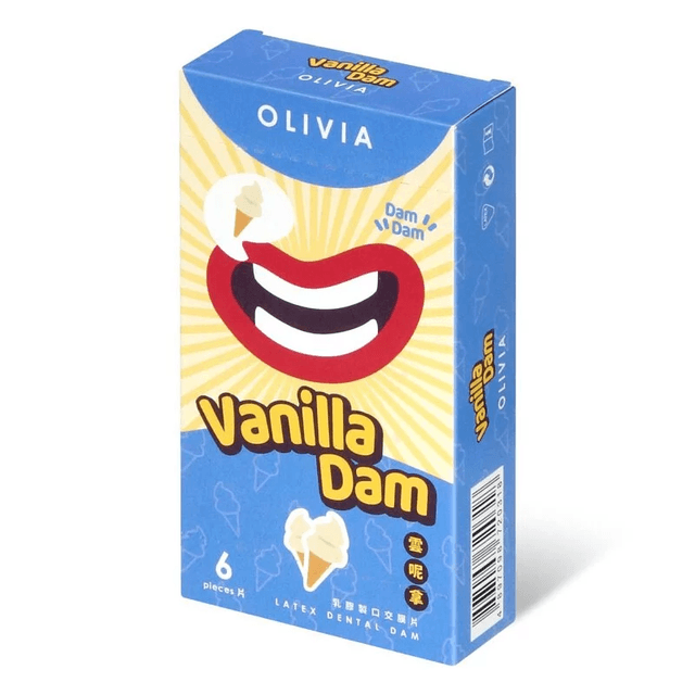 奧莉維亞 Olivia 雲呢拿香味 6 片口交膜片