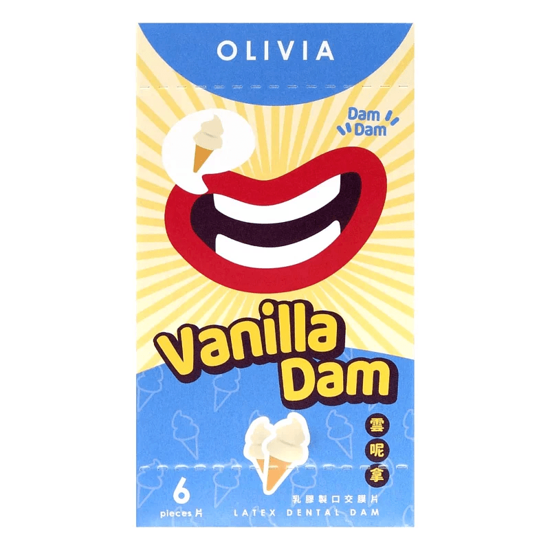 奧莉維亞 Olivia 雲呢拿香味 6 片口交膜片