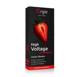 Orgie - High Voltage 酥麻震感口愛高潮精華液 草苺味 -15ml