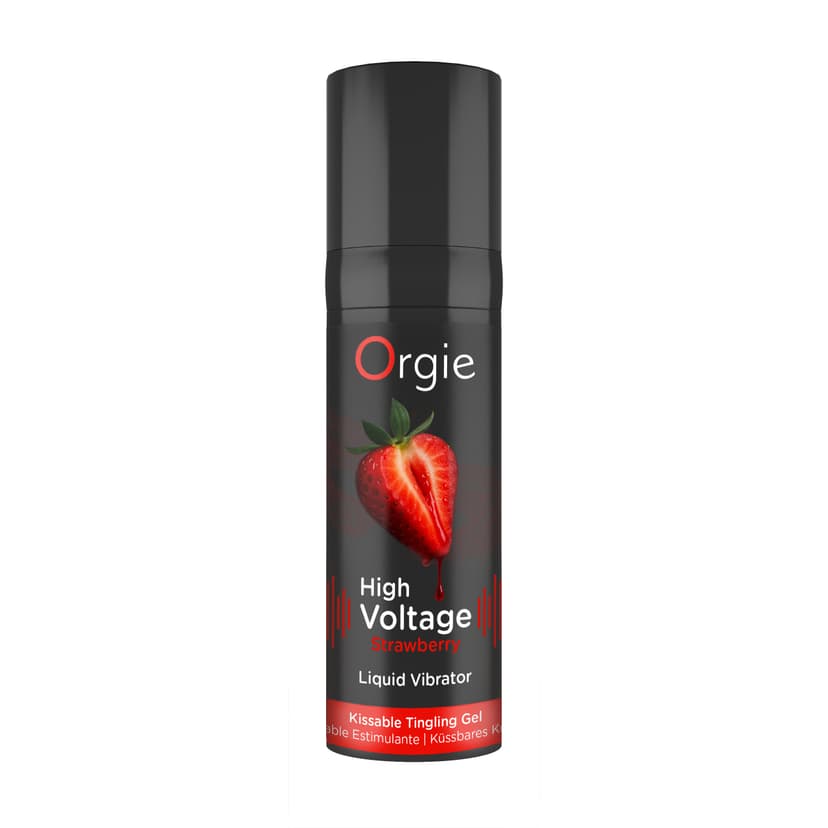 Orgie - High Voltage 酥麻震感口愛高潮精華液 草苺味 -15ml