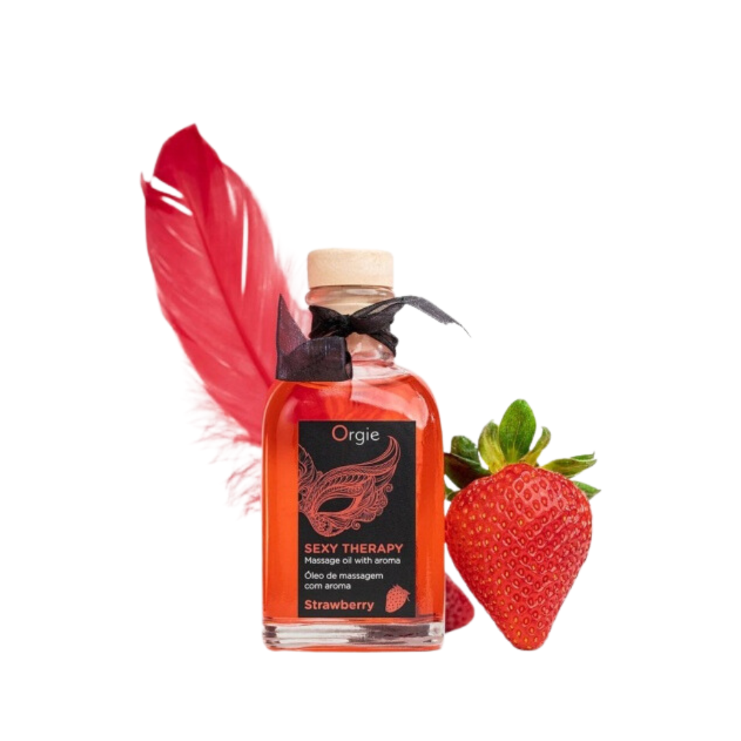 Orgie - Lips Massage Strawberry Set 唇部按摩草莓套裝 - 100ml