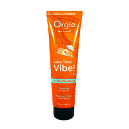 Orgie - Lube Tube Vibe! Sex On The Beach 3合1 酥麻跳動可食用潤滑液 性感海灘雞尾酒味 - 100ml