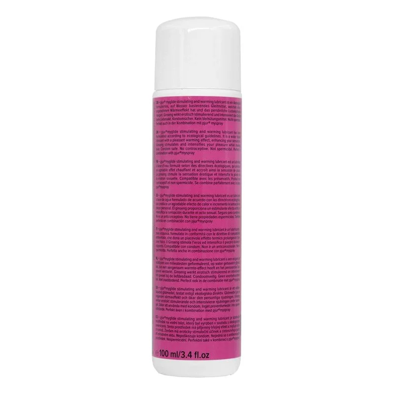 Pjur Myglide 女性情趣熱感 水性潤滑液 100ml