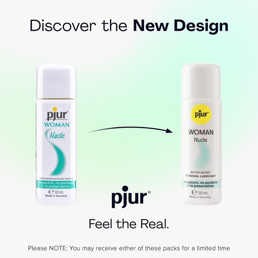 Pjur - Woman Nude 無添加舒敏水性潤滑液 - 30ml