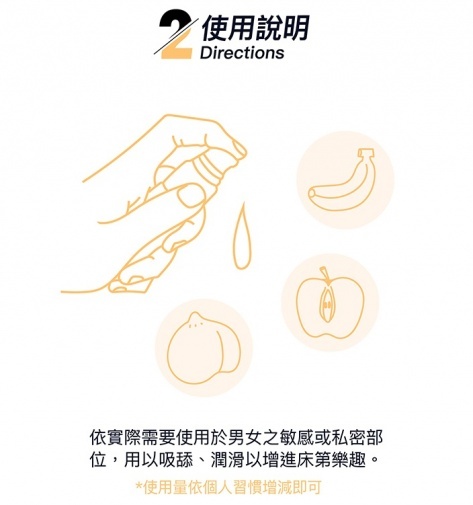 PLAY & JOY 情趣口交液 30ml (水蜜桃風味)