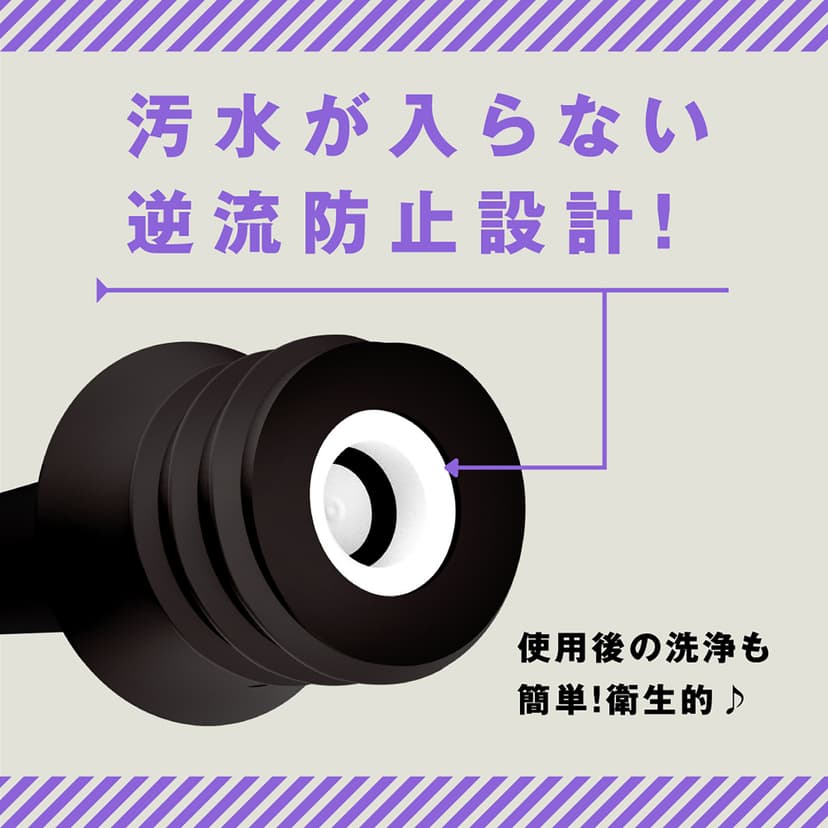 PxPxP 多孔式 雌墮 後庭清洗器 幫浦式