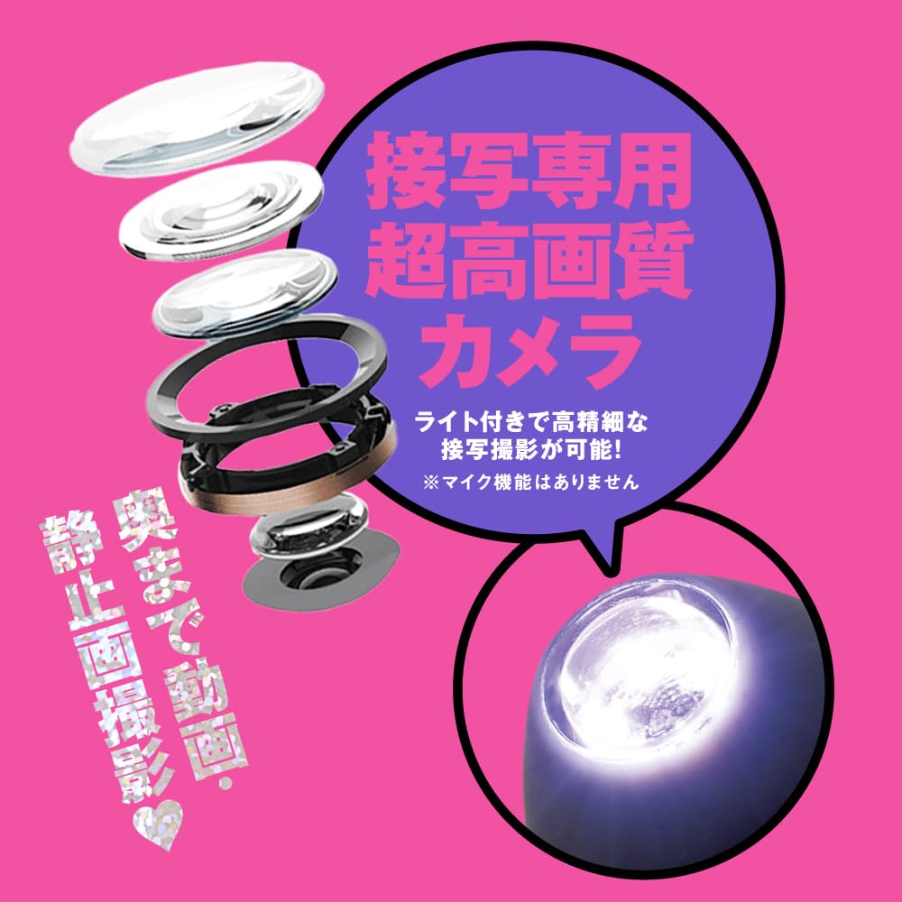 【羞恥窺陰】PxPxP 相機線性活塞震動按摩棒 90 Camera Linear Piston Vibe 90