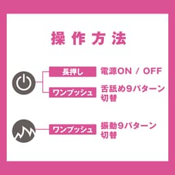 PxPxP 舌舔實感 Pero-Pero Cunni Ring 81 舌舔震動器 粉色