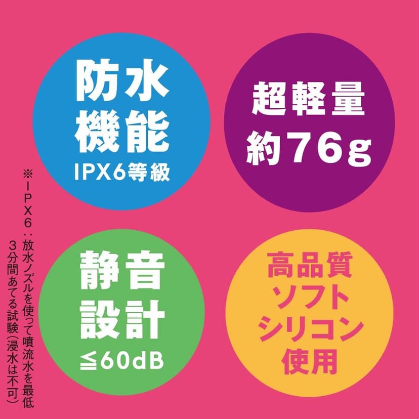 PxPxP - Pero-Pero Rotor 凸點舌舔震動器 黑色
