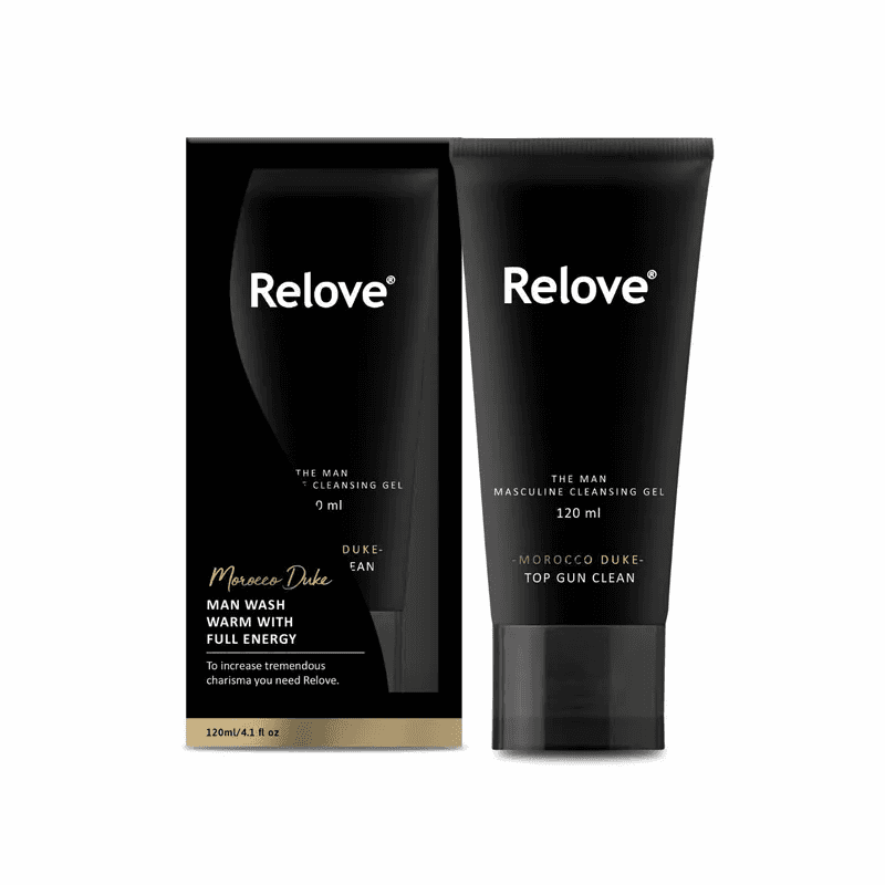 Relove 男性專用私密潔淨凝露（溫感 - 摩洛哥公爵）- 120ml
