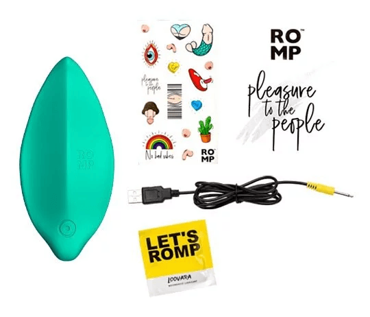 Romp - Wave 震動器 綠色