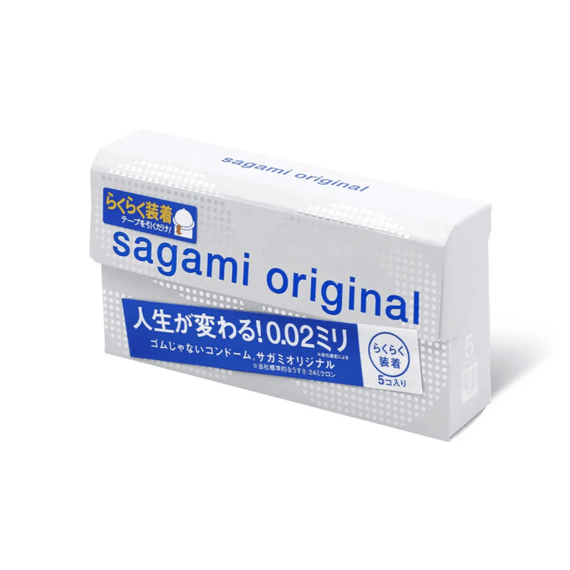 Sagami 0.02 快閃 (第二代) 5片裝 PU安全套 (日版)