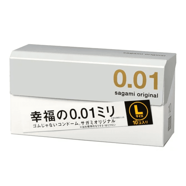 Sagami Original 相模原創 0.01 大碼 10 片裝 PU 安全套