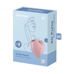 Satisfyer Cutie Heart 吸吮陰蒂震動器 粉色