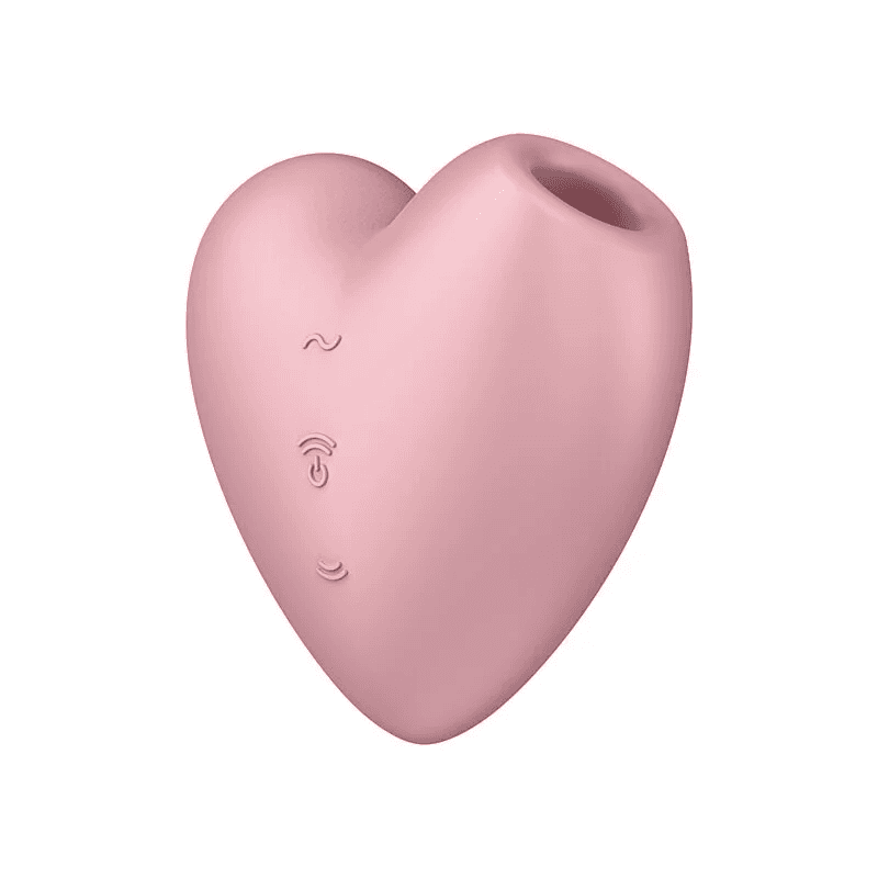 Satisfyer Cutie Heart 吸吮陰蒂震動器 粉色