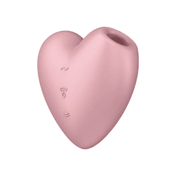 Satisfyer Cutie Heart 吸吮陰蒂震動器 粉色