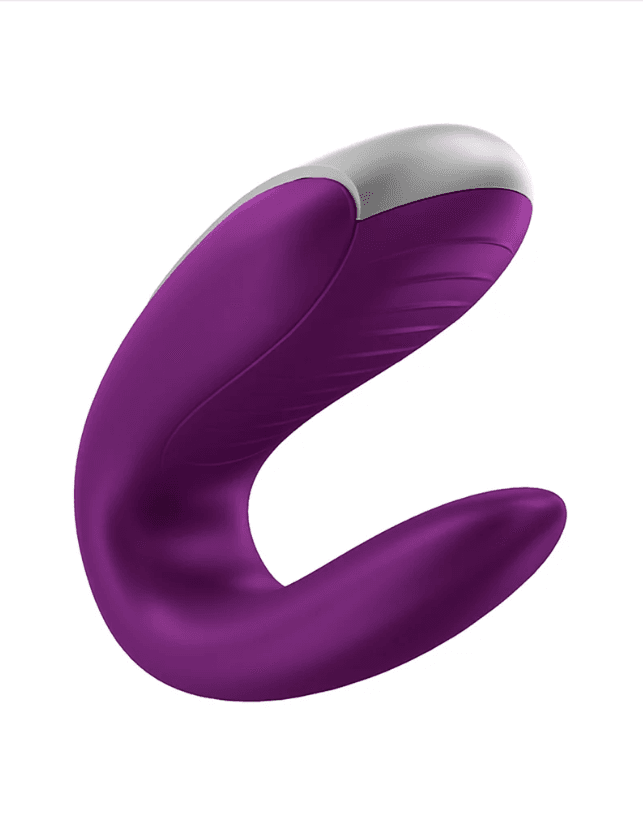 Satisfyer Double Fun 情侶共震器 紫色