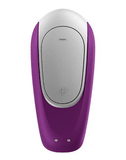 Satisfyer Double Fun 情侶共震器 紫色